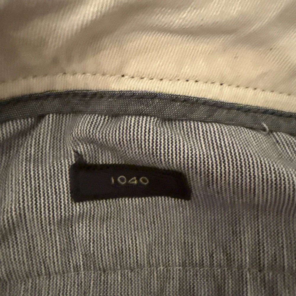 J Crew 1040 Stretch Pants Men's Navy 36x32 (Act 37x30) Flat Front Chino Straight